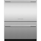 Fisher & Paykel DD24DTI9N Integrated Double Dishdrawer Dishwasher, Tall, Sanitize