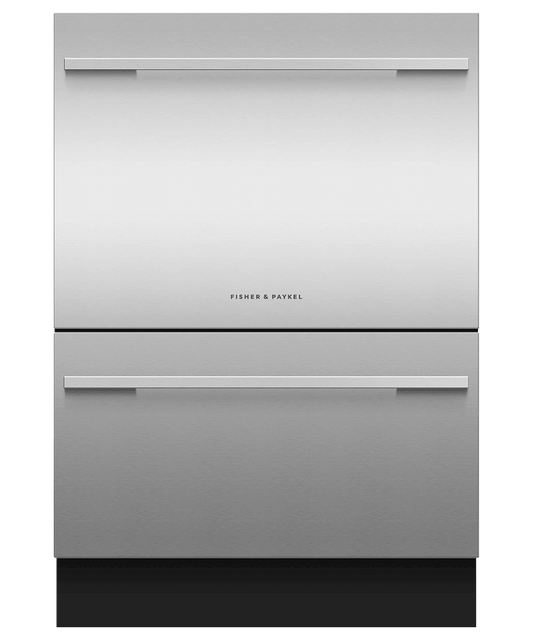Fisher & Paykel DD24DTI9N Integrated Double Dishdrawer Dishwasher, Tall, Sanitize