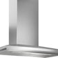Thermador HMCB36WS 36-Inch Masterpiece® Pyramid Chimney Wall Hood With 600 Cfm