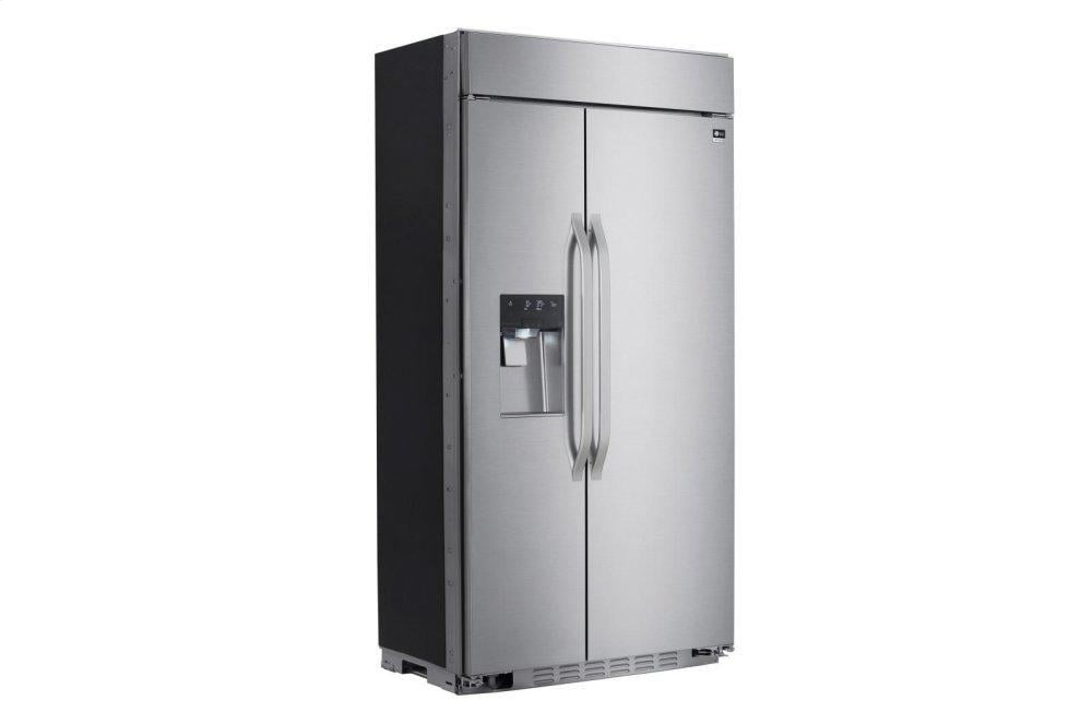 Lg LSSB2692ST Lg Studio 26 Cu. Ft. Smart Wi-Fi Enabled Side-By-Side Refrigerator