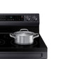 Samsung NE63A6511SG 6.3 Cu. Ft. Smart Freestanding Electric Range With No-Preheat Air Fry & Convection In Black Stainless Steel