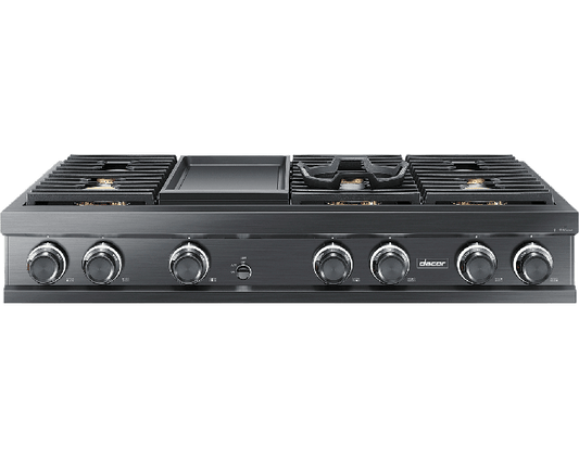 Dacor DTT48M976HM 48" Rangetop, Graphite, High Altitude Natural Gas