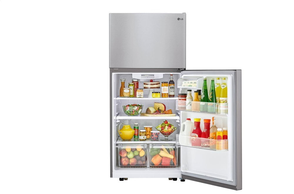 Lg LTCS20030S 20 Cu. Ft. Top Freezer Refrigerator