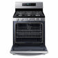 Samsung NX58H5650WS 5.8 Cu. Ft. Gas Range With True Convection In Stainless Steel
