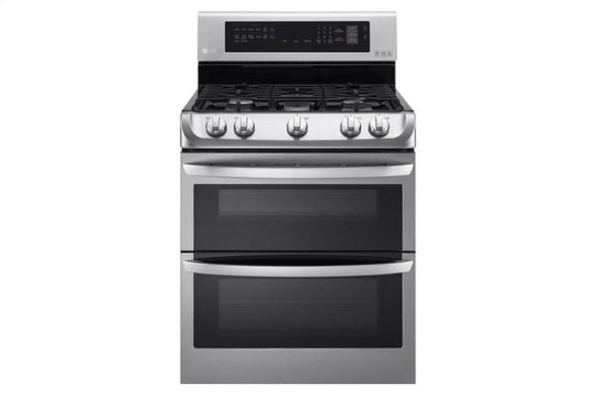 Lg LDG4313ST 6.9 Cu. Ft. Gas Double Oven Range With Probake Convection® And Easyclean®