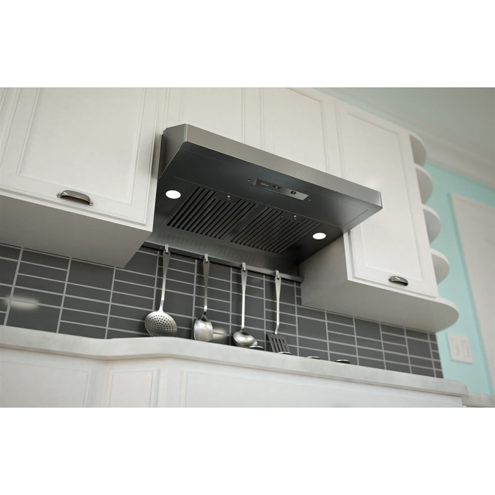 Zephyr AK7100ASBF 30" Gust Undercabinet Hood W/400 Cfm Blower,3 Speed Levels,Baffle Filter