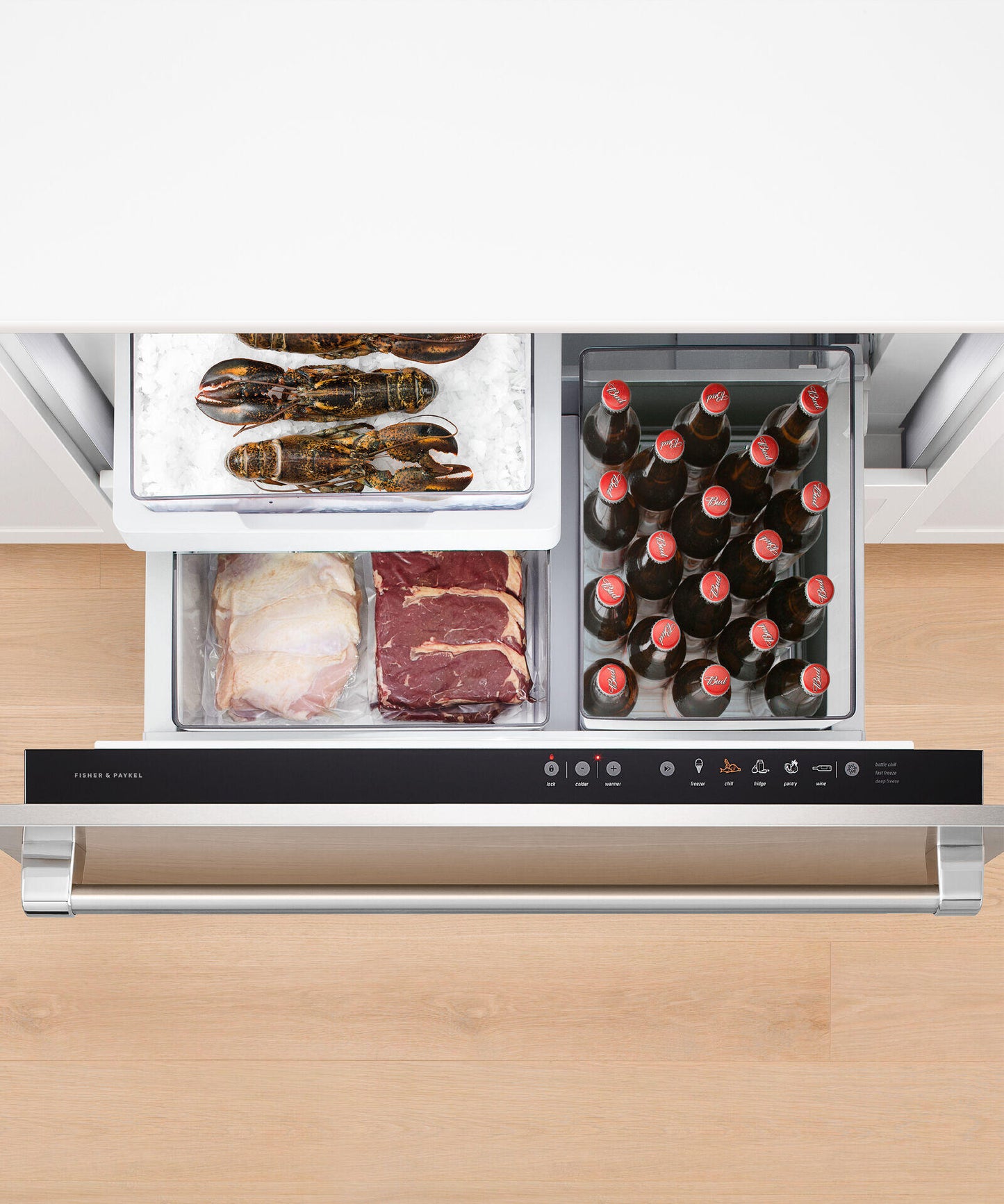 Fisher & Paykel RB36S25MKIWN1 Integrated Cooldrawer&#8482; Multi-Temperature Drawer