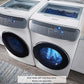 Samsung DVE60M9900W 7.5 Cu. Ft. Smart Electric Dryer With Flexdry™ In White