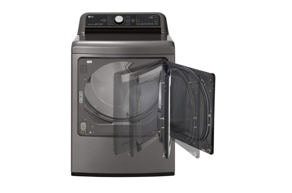 Lg DLGX7801VE 7.3 Cu.Ft. Smart Wi-Fi Enabled Gas Dryer With Turbosteam™