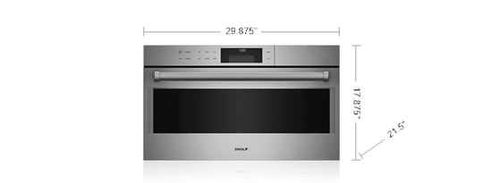 Wolf CSO30PESPH 30" E Series Professional Convection Steam Oven
