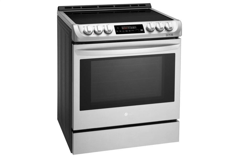 Lg LSE4616ST 6.3 Cu. Ft. Smart Wi-Fi Enabled Induction Slide-In Range With Probake Convection® And Easyclean®