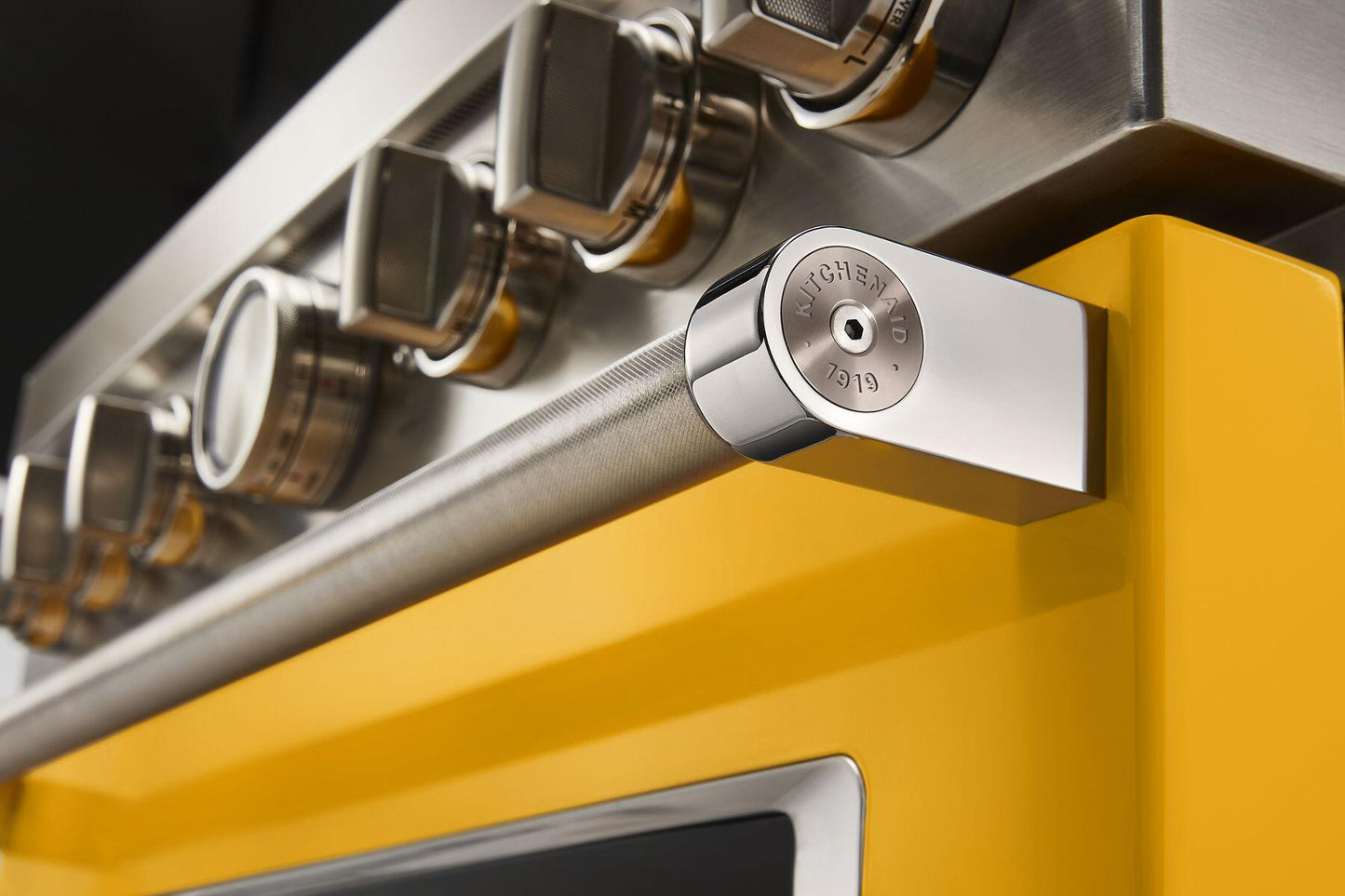 Kitchenaid W11368841BN Kitchenaid® Commercial-Style Range Handle Medallion Kit - Bronze