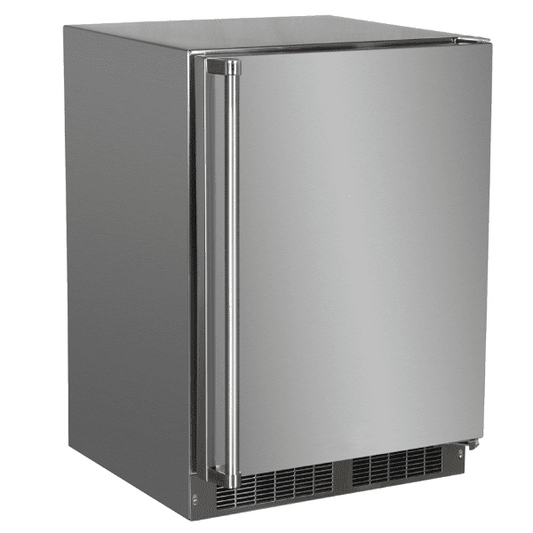Marvel MORE224SS41A 24-In Outdoor Built-In Refrigerator With Door Storage And Maxstore Bin With Door Style - Stainless Steel, Door Swing - Right