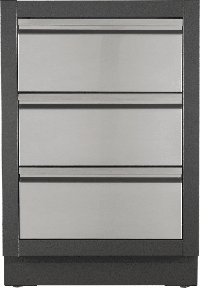 Napoleon Bbq IM2DCCN Oasis Two Drawer Cabinet With False Top Drawer , Grey