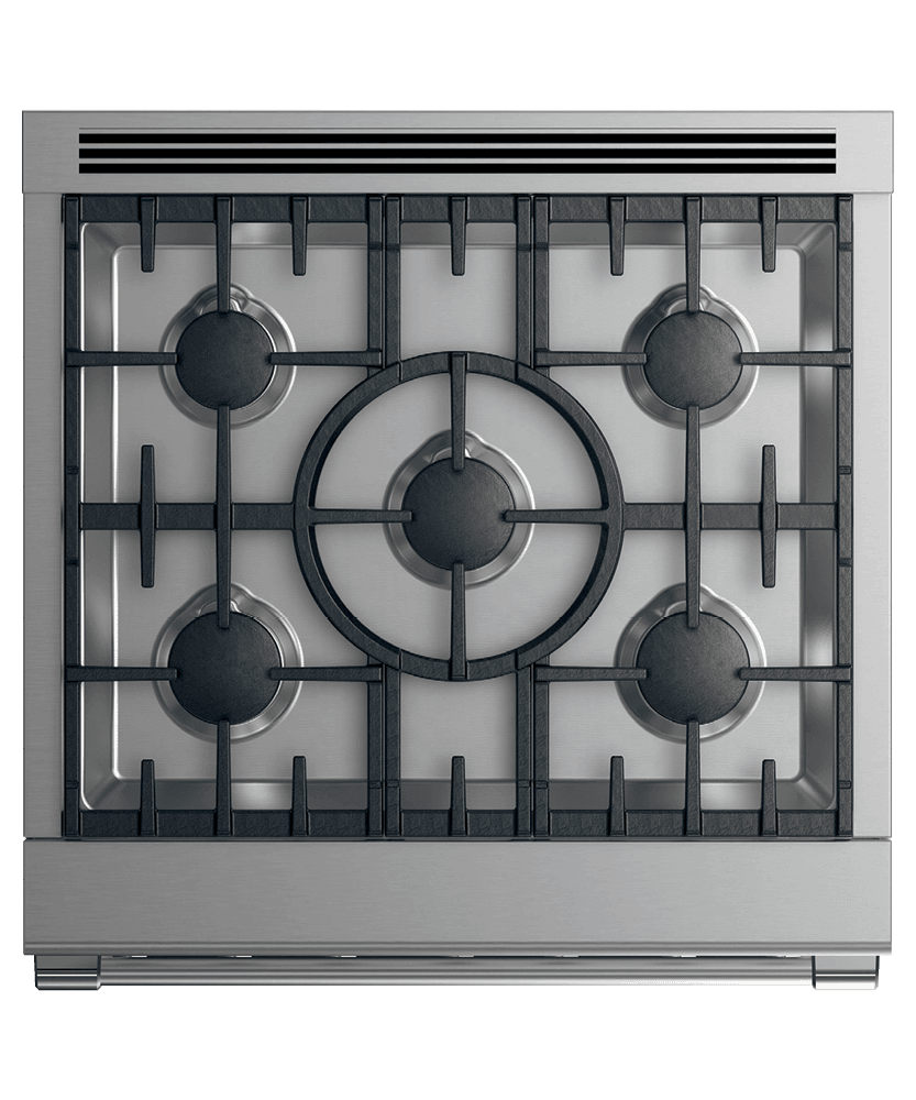 Fisher & Paykel RGV2305LN Gas Range, 30", 5 Burners, Lpg
