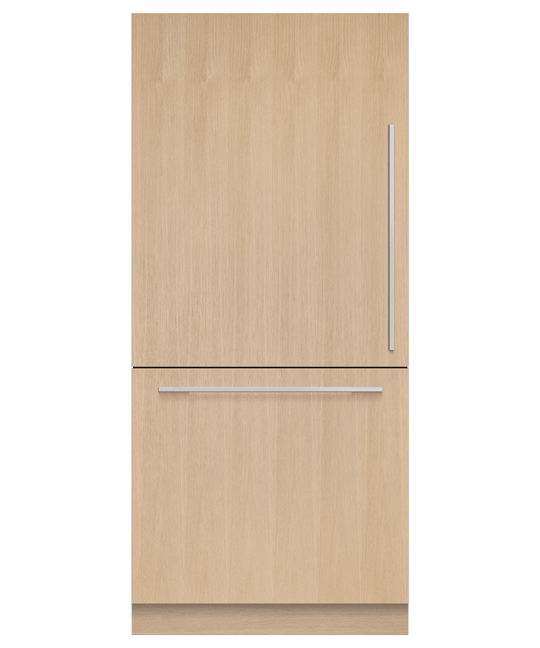 Fisher & Paykel RS36W80LJ1N Integrated Refrigerator Freezer, 36", Ice