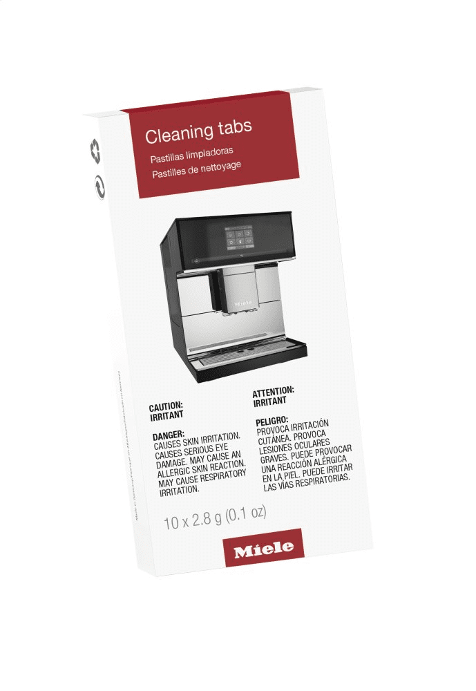 Miele GPCLCX0102T Gp Cl Cx 0102 T - Cleaning Tablets, 10 Tabs For Coffee Machines, Guarantees The Highest Level Of Coffee Enjoyment