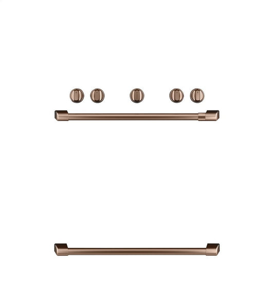Cafe CXFSGHKPMCU Café Freestanding Gas Knobs And Handles - Brushed Copper