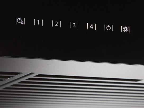 Best Range Hoods WCB3I30SBB Ispira 30-In. 650 Max Cfm Stainless Steel Chimney Range Hood With Purled™ Light System And Black Glass