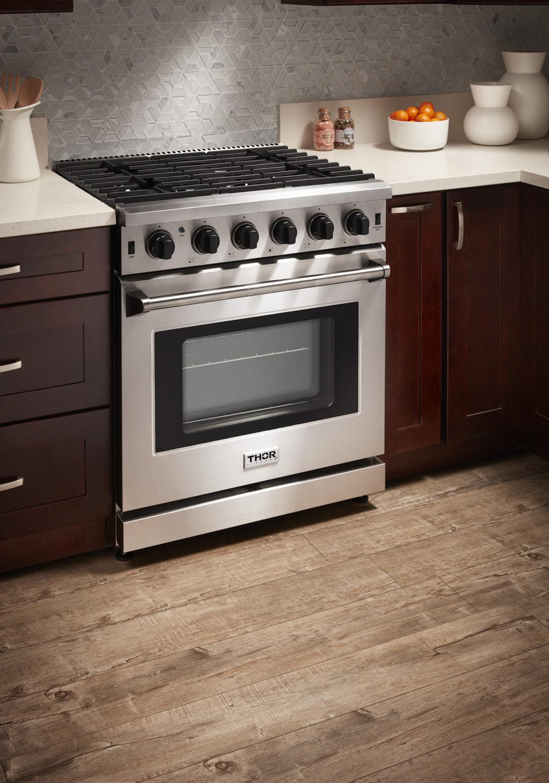 Thor Kitchen LRG3001ULP 30 Inch Gas Range In Stainless Steel - Liquid Propane