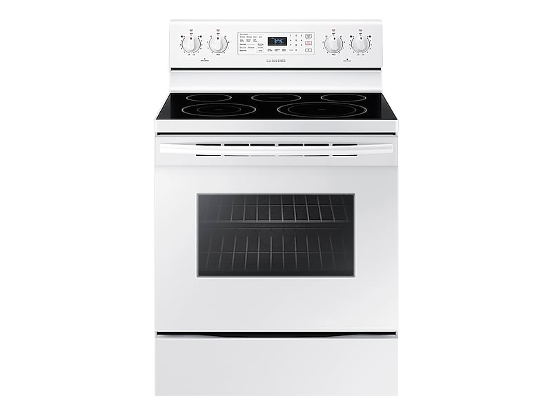 Samsung NE59M4320SW 5.9 Cu. Ft. Freestanding Electric Range With Convection In White