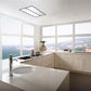 Best Range Hoods CC34E6SB Cirrus 43-1/4 Inch Brushed Stainless Steel Ceiling Mounted Range Hood With External Blower