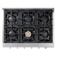 Thor Kitchen HRT3618ULP 36 Inch Professional Gas Rangetop In Stainless Steel - Liquid Propane