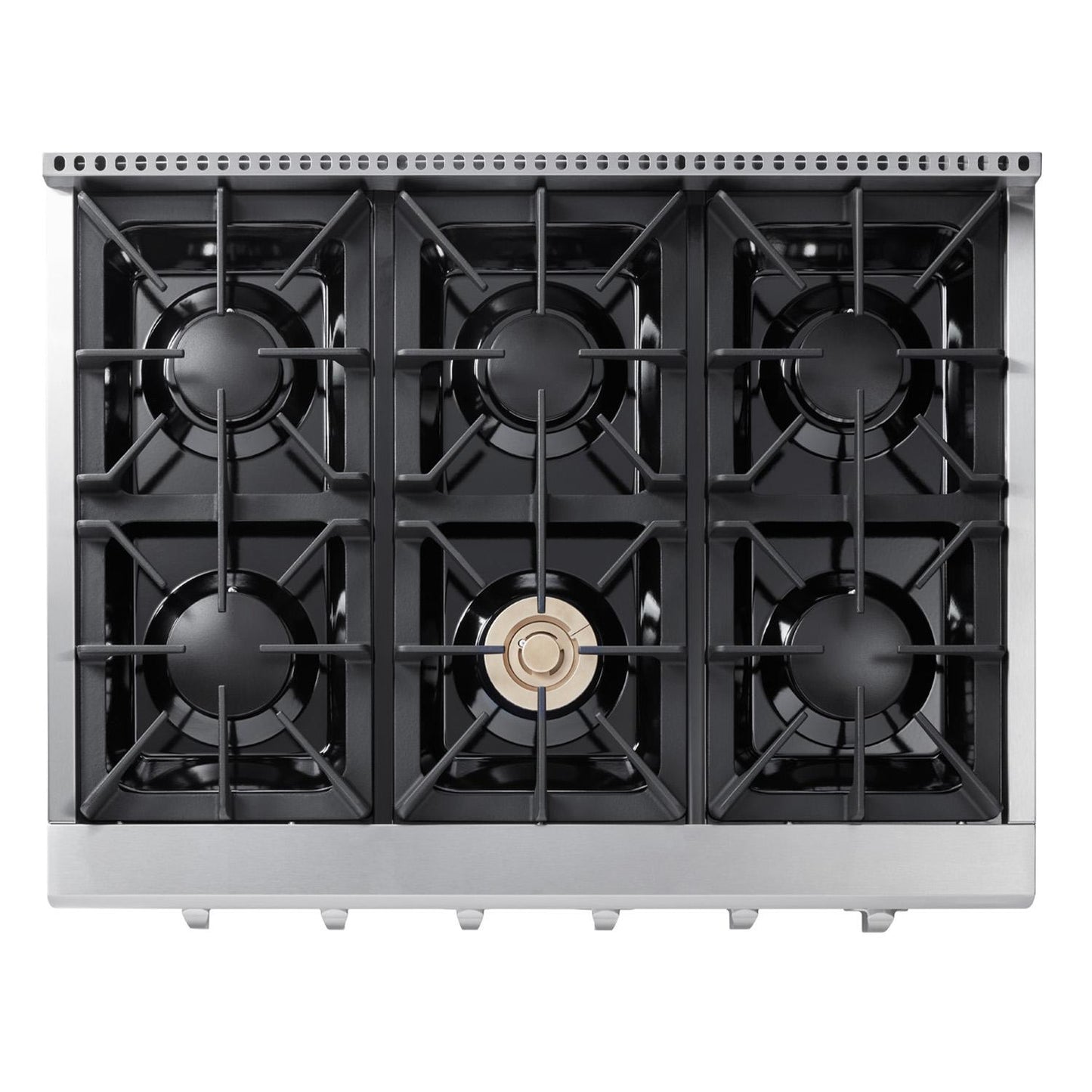 Thor Kitchen HRT3618ULP 36 Inch Professional Gas Rangetop In Stainless Steel - Liquid Propane