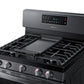 Samsung NX58T7511SG 5.8 Cu. Ft. Freestanding Gas Range With Air Fry And Convection In Black Stainless Steel