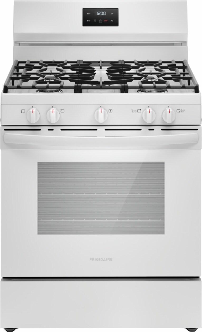 Frigidaire FCRG3052BW Frigidaire 30" Gas Range