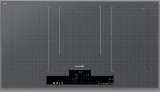 Thermador CIT367YMS Liberty® Induction Cooktop 36'' Silver Mirror, Surface Mount With Frame Cit367Yms