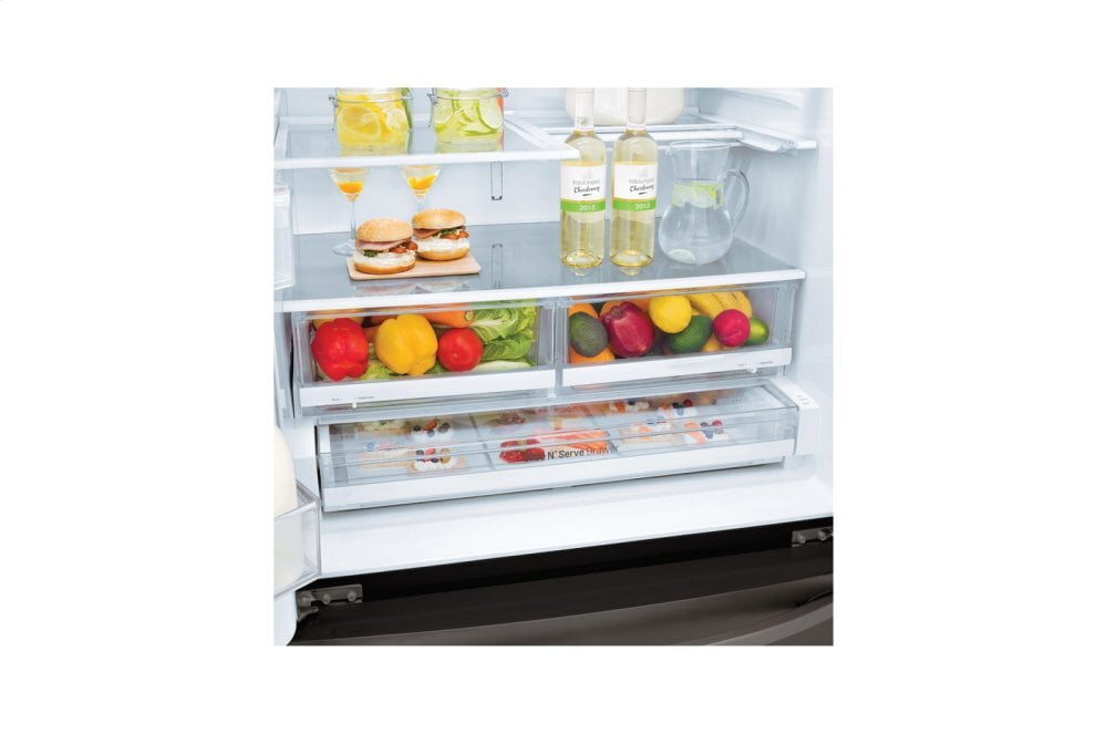 Lg LFXS28968D 28 Cu.Ft. Smart Wi-Fi Enabled French Door Refrigerator