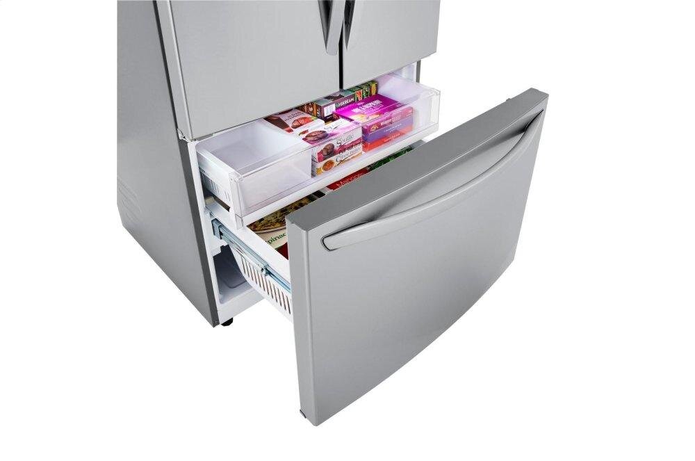 Lg LFCC22426S 23 Cu. Ft. French Door Counter-Depth Refrigerator