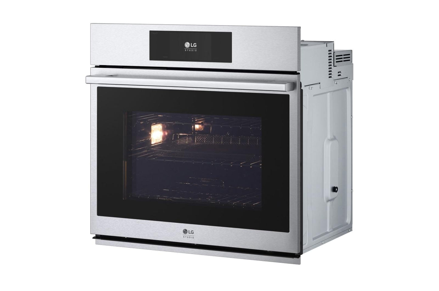 Lg WSES4728F Lg Studio 4.7 Cu. Ft. Smart Instaview® Electric Single Built-In Wall Oven With Air Fry & Steam Sous Vide