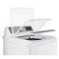 Lg WT7405CW 5.3 Cu.Ft. Mega Capacity Smart Wi-Fi Enabled Top Load Washer With 4-Way™ Agitator & Turbowash3D™ Technology