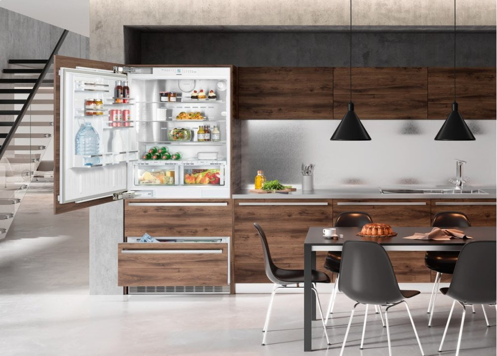 Liebherr HCB2081 36" Combined Refrigerator-Freezer With Biofresh And Nofrost For Integrated Use