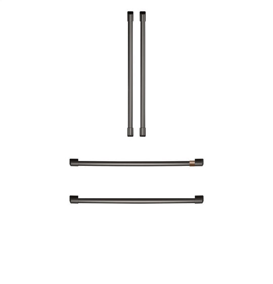 Cafe CXQB4H4PNBT Café Refrigeration Handle Kit - Brushed Black