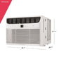 Frigidaire FHWW153WBE Frigidaire 15,000 Btu Connected Window-Mounted Room Air Conditioner