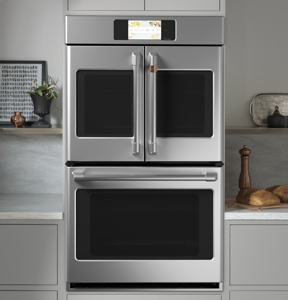 Cafe CTD90FP2NS1 Café Professional Series 30" Smart Built-In Convection French-Door Double Wall Oven
