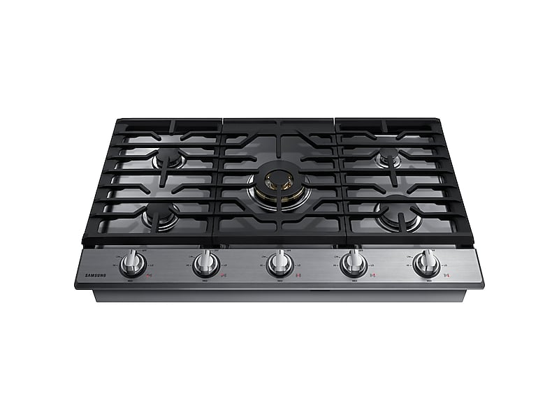 Samsung NA36N7755TS 36" Gas Cooktop With 22K Btu Dual Power Burner In Stainless Steel