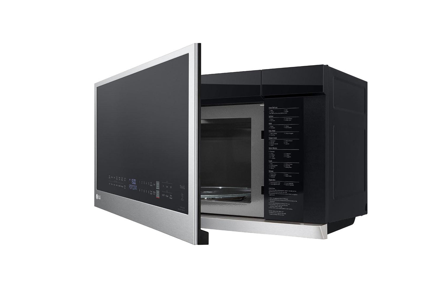 Lg MVEL2137F 2.1 Cu. Ft. Wi-Fi Enabled Over-The-Range Microwave Oven With Easyclean®