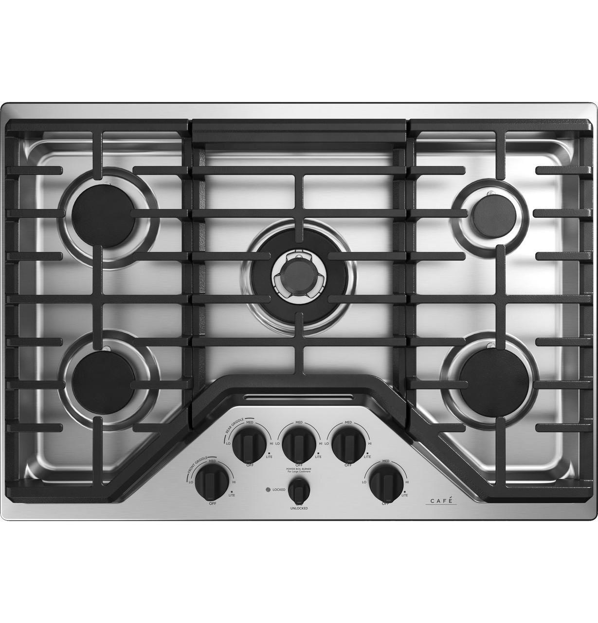Cafe CXCG1K0PMFB Café™ 5 Gas Cooktop Knobs - Flat Black