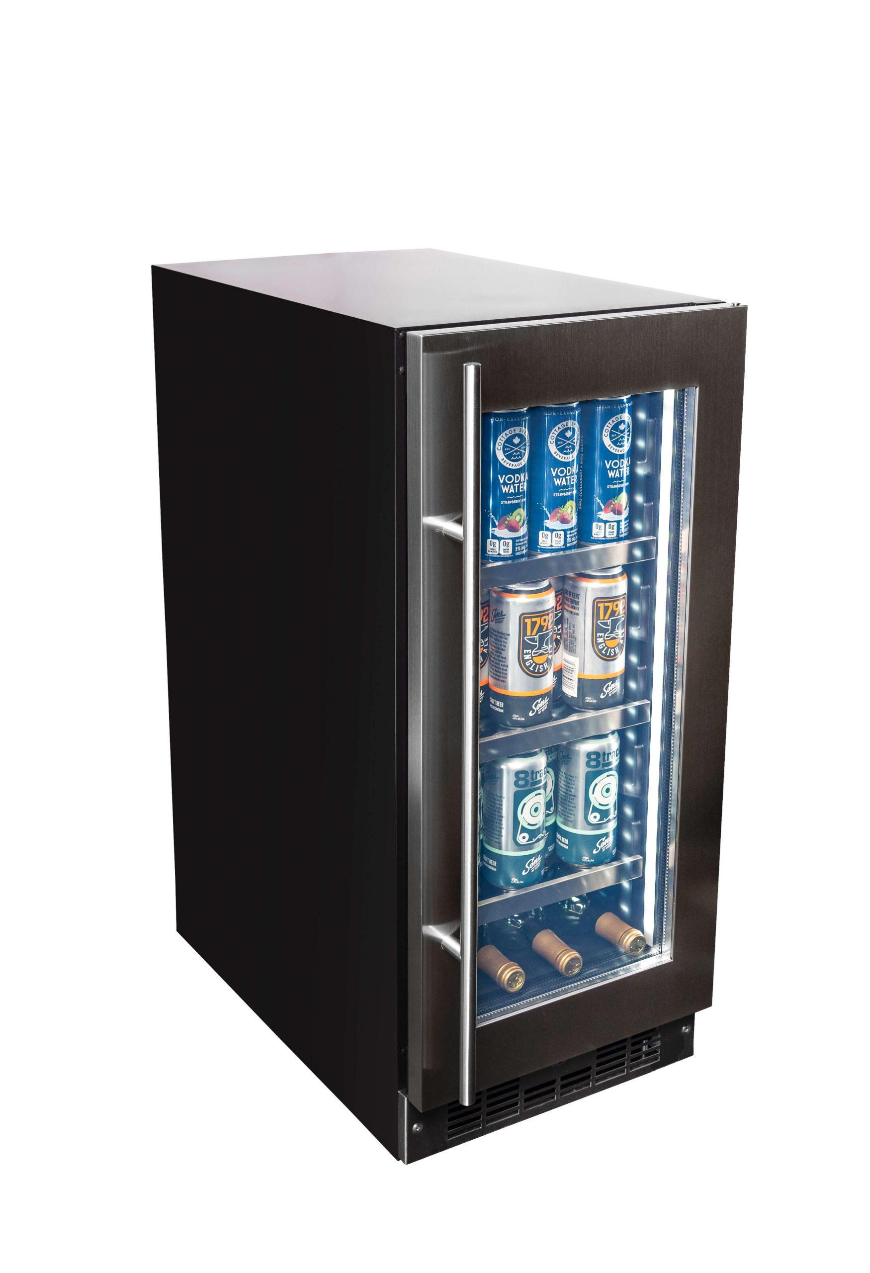 Silhouette SPRBC031D1SS Silhouette - 3.1 Cu. Ft. Built-In Under Counter Beverage Center