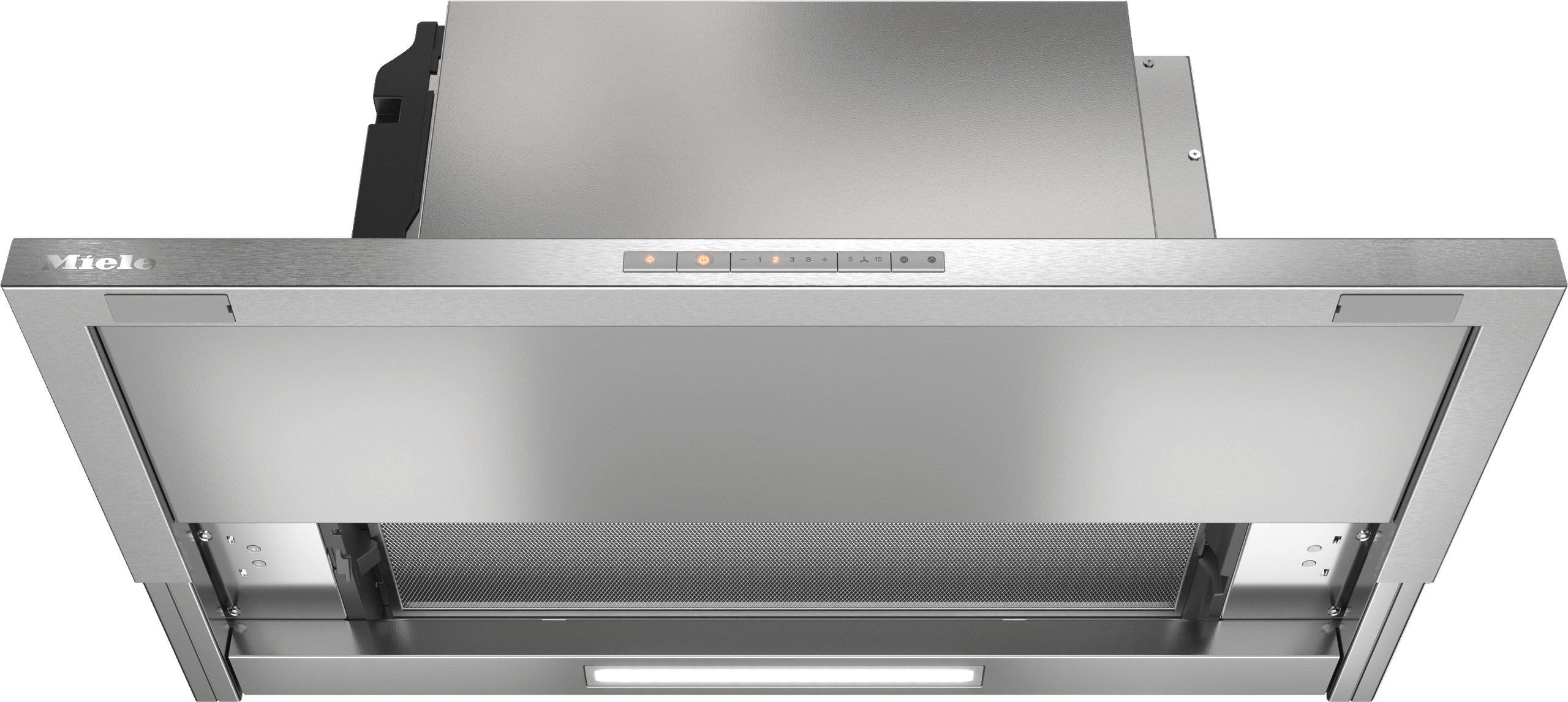 Miele DAS4720STAINLESSSTEEL Das 4720 - Built-In Ventilation Hood For Installation In Narrow Upper Cabinets With Easyswitch Controls