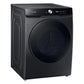Samsung WF50A8600AV 5.0 Cu. Ft. Extra-Large Capacity Smart Dial Front Load Washer With Cleanguard™ In Brushed Black