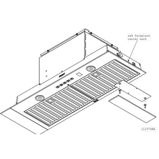 Best Range Hoods HAWTBN36 Hbn1 Side Filler Kit
