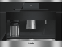 Miele CVA6800 Stainless Steel Built-In Coffee Machine With Bean-To-Cup System - The Miele All-Rounder For The Highest Demands.