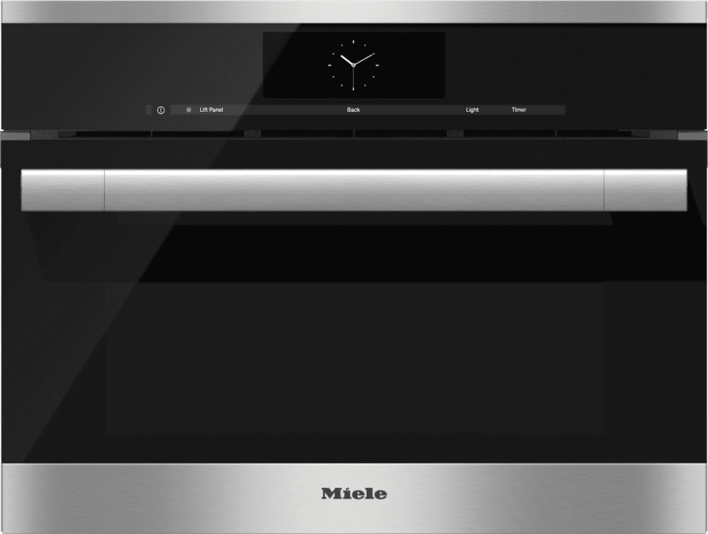 Miele DGC67001 Stainless Steel - Steam Oven With Full-Fledged Oven Function And Xl Cavity Combines Two Cooking Techniques - Steam And Convection.