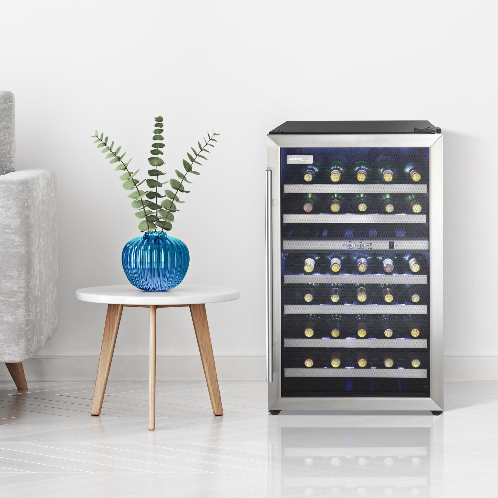 Danby DWC114BLSDD Danby Designer 38 Bottle Wine Cooler