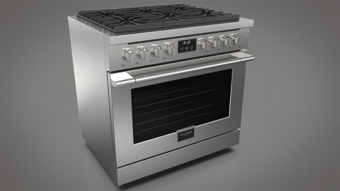 Fulgor Milano F4PGR366S2 36" All Gas Range